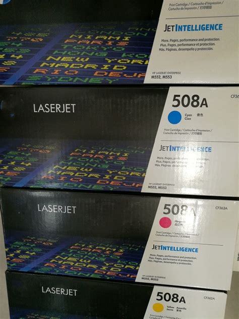 New Arriving Color Toner Cartridge Cf360a Cf361a Cf362a Cf363a For Hp