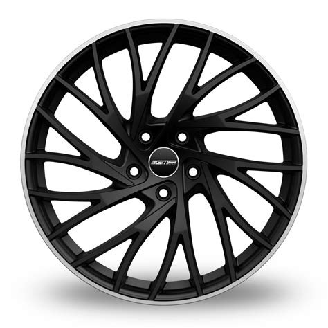 Gmp Italia Enigma Black Polished Lip Alloy Wheels Wheelbase