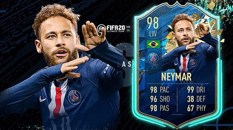 FIFA 20 NEYMAR 98 TOTSSF PLAYER REVIEW I FIFA 20 ULTIMATE TEAM YouTube