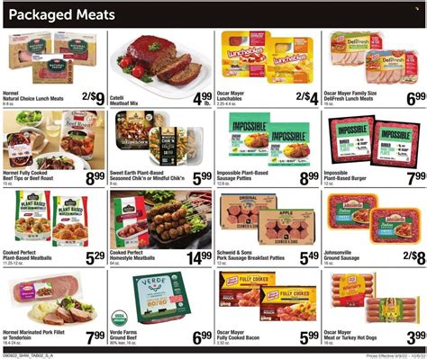 Shaws MA ME NH RI VT Weekly Ad Flyer Specials September 9 To