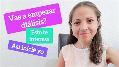 Insuficiencia Renal Inicio La Di Lisis S Ntomas Y Emociones As