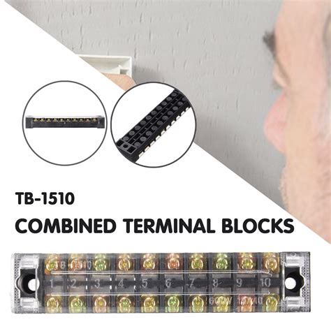 15a 10 Position Terminal Block Tb 1510 Combined Terminal Blocks Sale