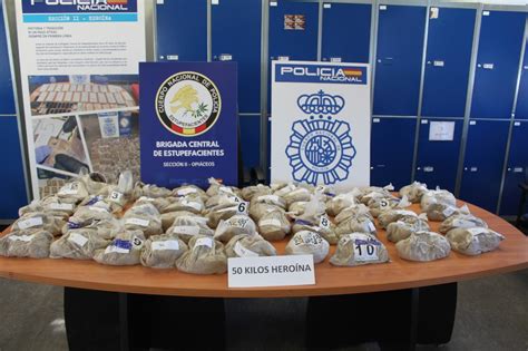 Interceptan 50 Kilos De Heroína Durante Un Pase De Droga En Las Rozas