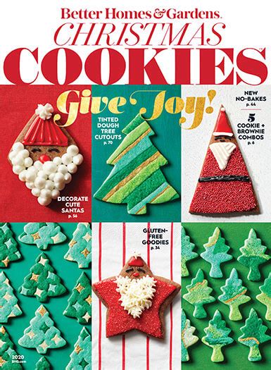 Better Homes Gardens Christmas Cookies 2020 Magazine Store