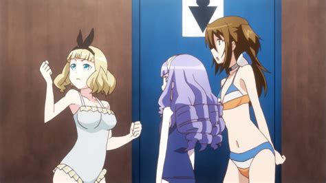 Taimadou Gakuen Shiken Shoutai Fanservice Review Episodes