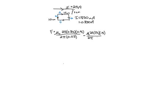 Solved Review Constants Long Straight Wire Carries Current Ii A A