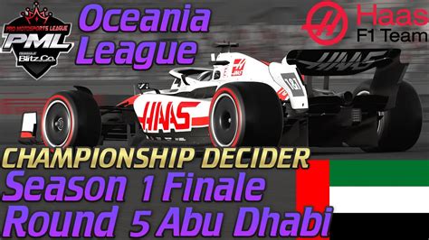 F1 22 PML Oceania League S1 Finale Round 5 Abu Dhabi The