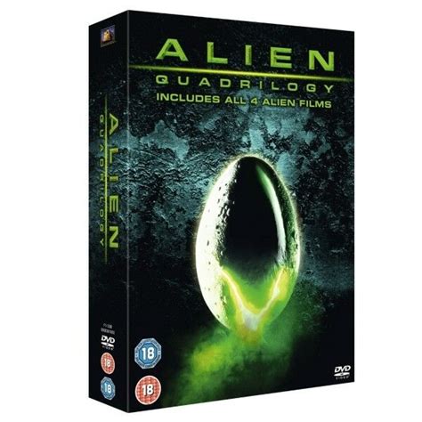 Alien Quadrilogy 9 Disc DVD Boxset OOP Ridley Scott Region 2