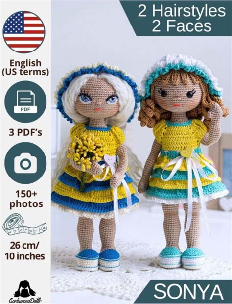 Crochet Doll Patterns By Gorbunovadolls