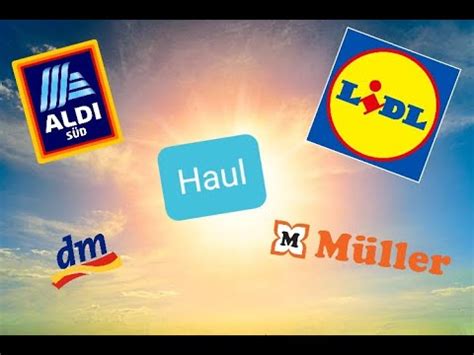 K Chenhaul M Ller Dm Lidl Aldi S D Youtube