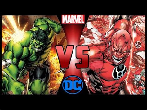 Hulk VS Atrocitus Marvel VS DC YouTube