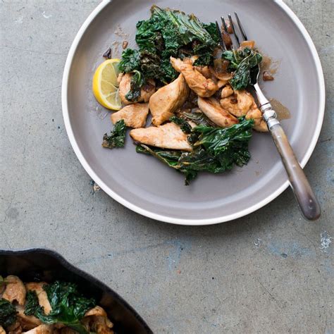 Lemon Chicken Stir Fry With Kale Recipe Todd Porter And Diane Cu