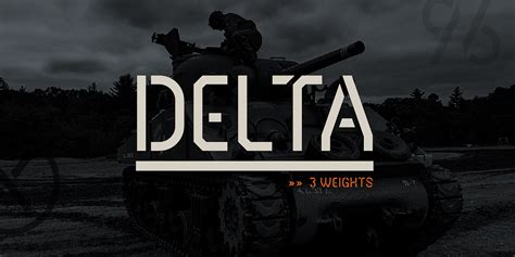 Delta Font