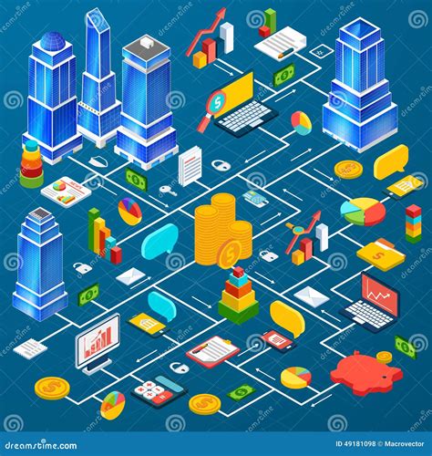 Planification Dinfrastructure De Ville De Bureau Infographic