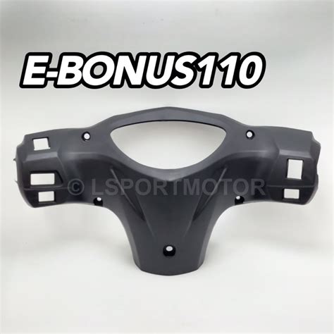 Sym E Bonus Handle Meter Cover Matte Black Saf Ebonus