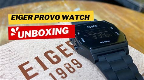 Unboxing And First Impressions Eiger Provo Watch YouTube