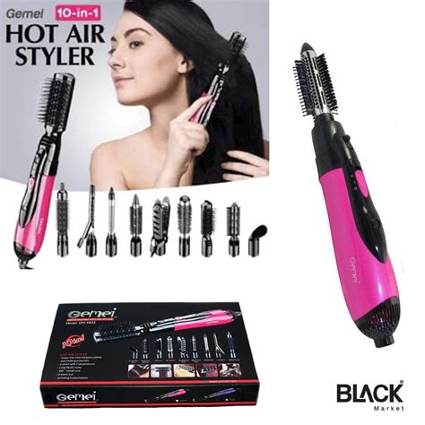 Gemei 10 In 1 Hot Air Styler GM 4835 Professional DC Motor Hair Dryer Hair Styler For Salon