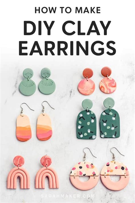 How To Make Diy Clay Earrings