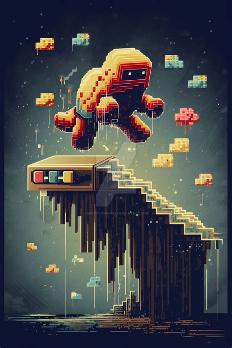 digital nostalgia: classic gaming by midgptjourney on DeviantArt