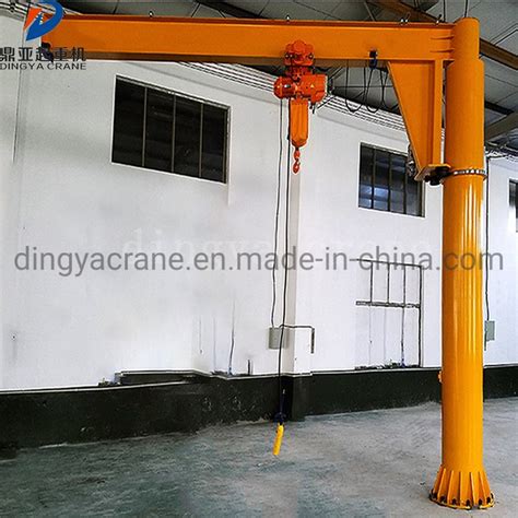 Dy Small Portable 1t 2t 3t 4t Model Wall Traveling Jib Crane China