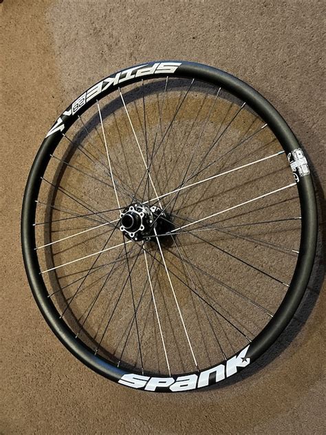 New Spank Spike Race 28 26inch Front Wheel 20mm Hub For Sale