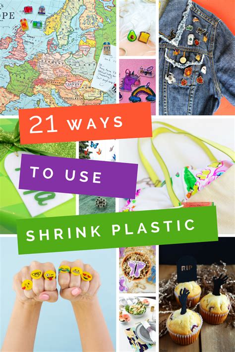 CREATIVE WAYS TO USE SHRINK PLASTIC Mad in Crafts