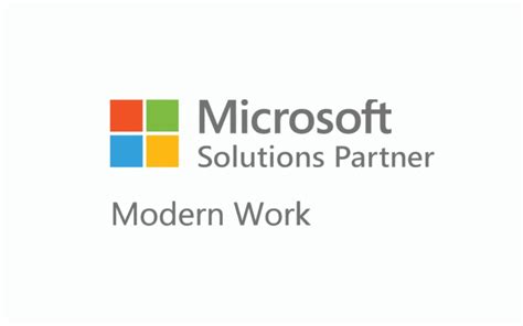 Microsoft Solutions Partner For Modern Work Bits