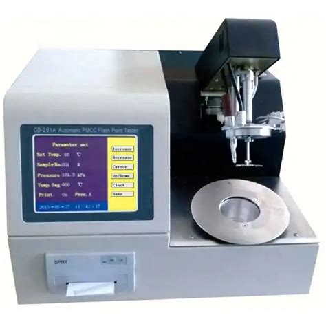 Automatic Pmcc Flash Point Tester By Pensky Martins Closed Cup Method