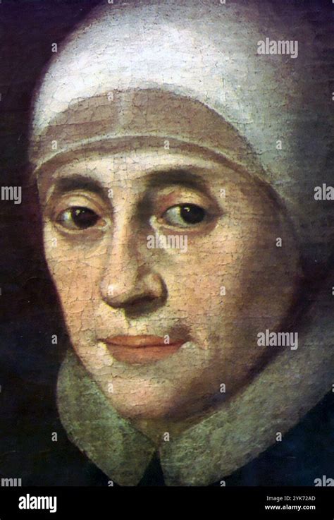 Mary Ward 1585 1645 English Catholic Religious Sister Stock Photo