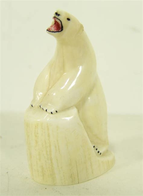 Eskimo Ivory Carving