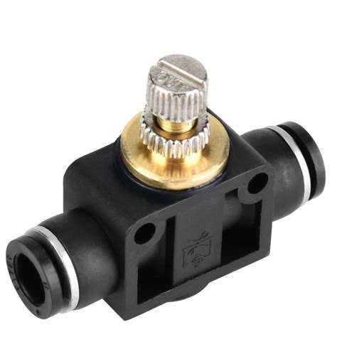 Pcs Lsa Pneumatic Fittings Adjustable Flow Control Valve Off