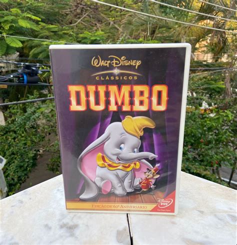 Disney Dvd Infantil Dumbo Filme E S Rie Disney Dvd Usado