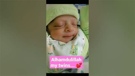 Alhamdulillah My Twins ♥️ Allah Pak Inka Naseeb Acha Kary Ameen Summa Ameen ♥️ Youtube