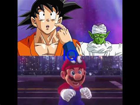 Goku Vs Mario Youtube