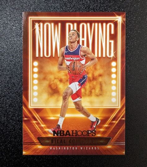 Panini Nba Hoops Bilal Coulibaly Now Playing Rc Wizards Ebay