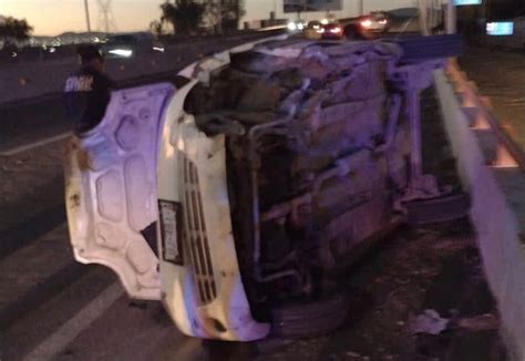 Una persona lesionada tras accidente en la Pachuca Sahagún El