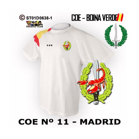 Camiseta COE 11 Madrid Boina Verde TotemTeams