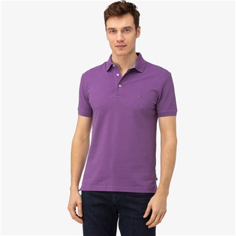 Nautica Erkek Mor Slim Fit Polo Xxl K T Occasion