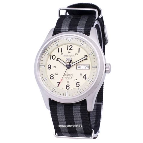 Seiko 5 Sports Automatic Nato Strap SNZG07K1 NATO1 Men S Watch