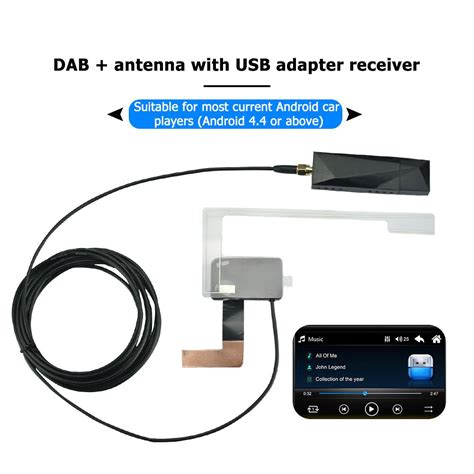 Dab Autoradio Adapter Antenne W Usb Ontvanger Voor Android Car Stereo