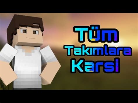 TÜM TAKIMLARA KARŞI TEK BAŞIMA Bedwars Minecraft YouTube