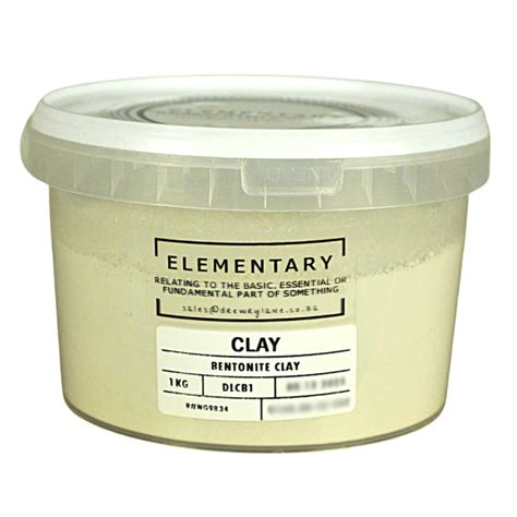 Bentonite Clay Elementary And Co Apothecary