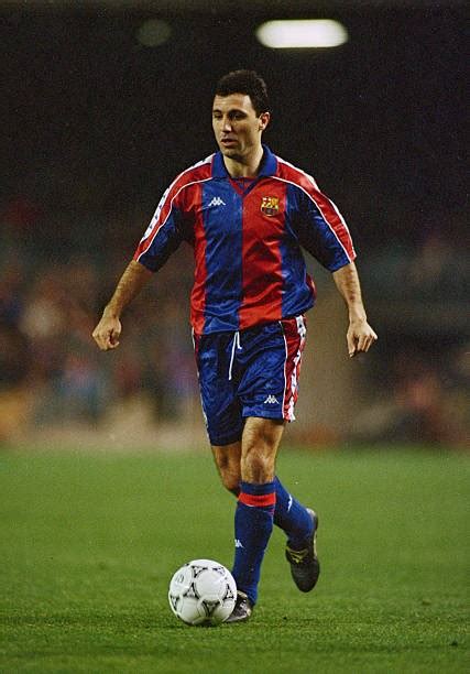 Hristo Stoichkov Fc Barcelona Match Shirt La Liga Charitystars