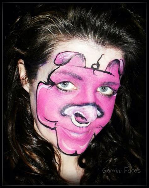 Pig Face Paint Animal Face Paintings Pig Face Paint Face