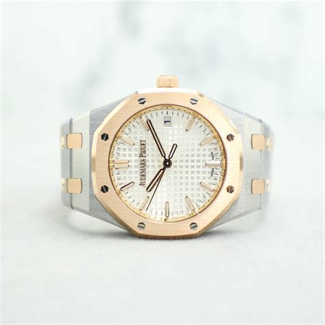 Audemars Piguet Royal Oak Th Anniversary Sr Oo Sr White Dial