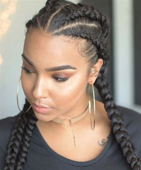 51 Best Ghana Braids Hairstyles StayGlam Ghana Braids Hairstyles