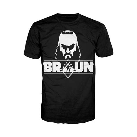 WWE Braun Strowman Logo Head Official Men S T Shirt Etsy