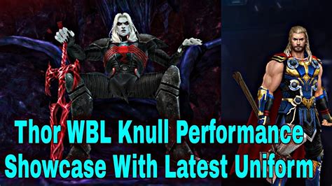 Thor Latest Uniform Thor Love And Thunder Review And WBL Knull Clear