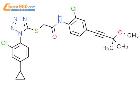 871473 28 8 Acetamide 2 1 2 Chloro 4 Cyclopropylphenyl 1H Tetrazol