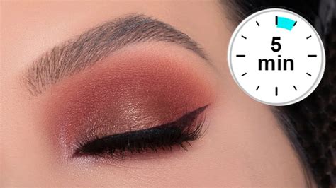 5 MINUTE Daytime Smokey Eyes Tutorial Everyday Eye Makeup YouTube